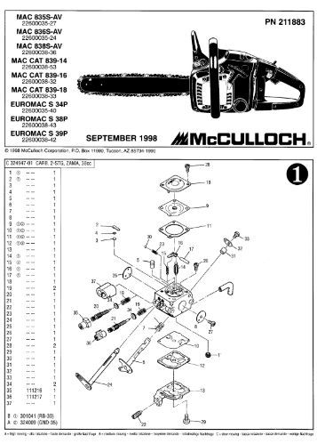 Repair Manual Mac Chainsaw 3516 - quotesdigital